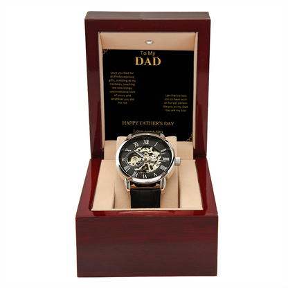 Dad | I Am The Luckiest Son | Fathers Day