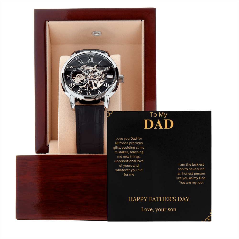 Dad | I Am The Luckiest Son | Fathers Day