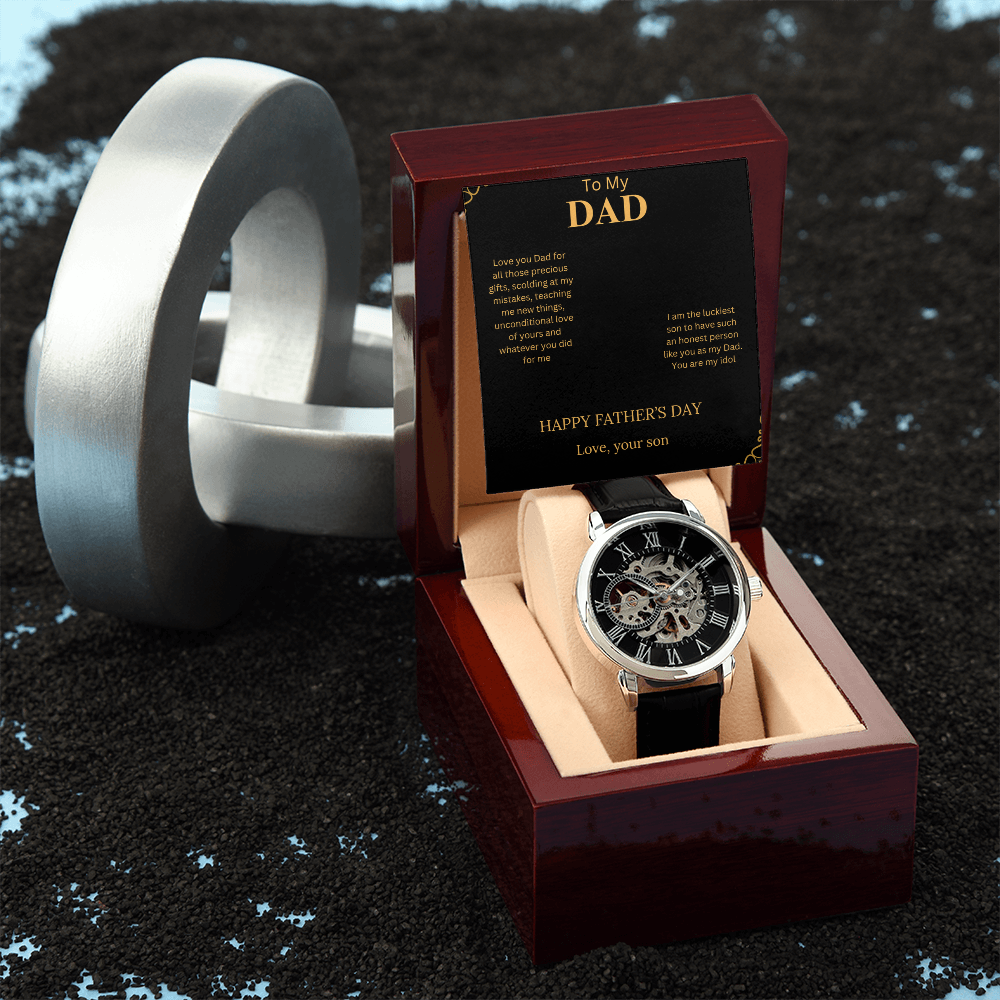 Dad | I Am The Luckiest Son | Fathers Day