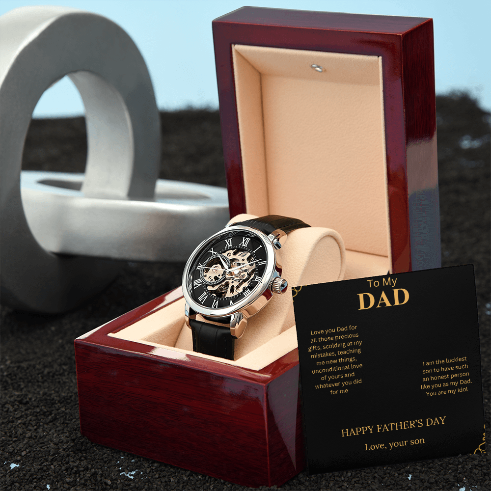 Dad | I Am The Luckiest Son | Fathers Day