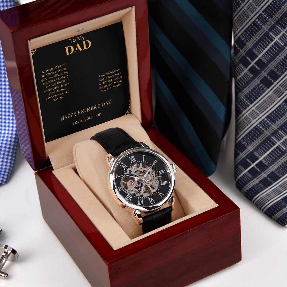 Dad | I Am The Luckiest Son | Fathers Day