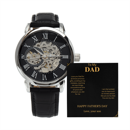 Dad | I Am The Luckiest Son | Fathers Day