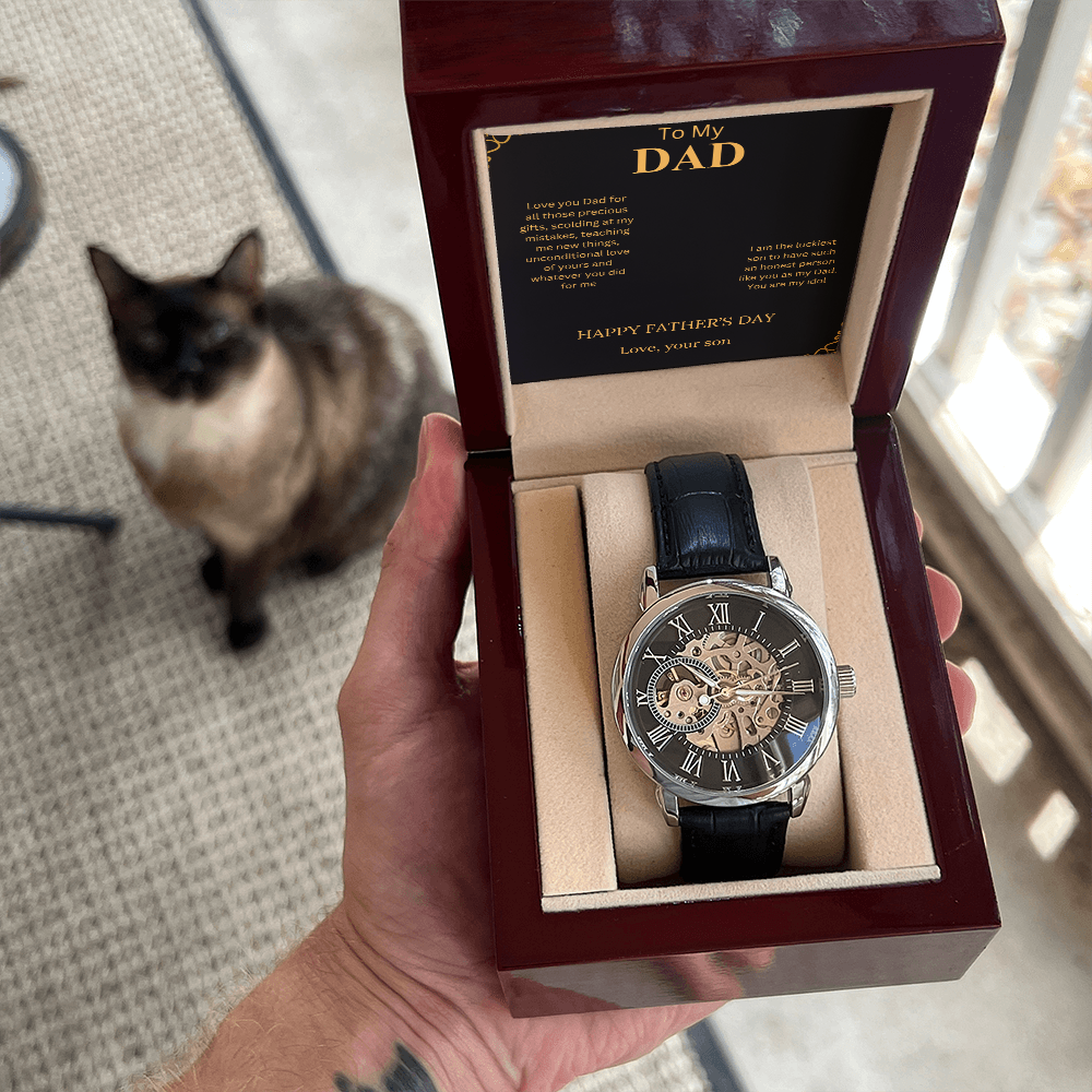 Dad | I Am The Luckiest Son | Fathers Day